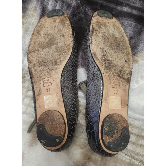 Les Prairies de Paris - Grey Flat ballerinas Size EU 37/US 6.5 - Picture 13 of 16